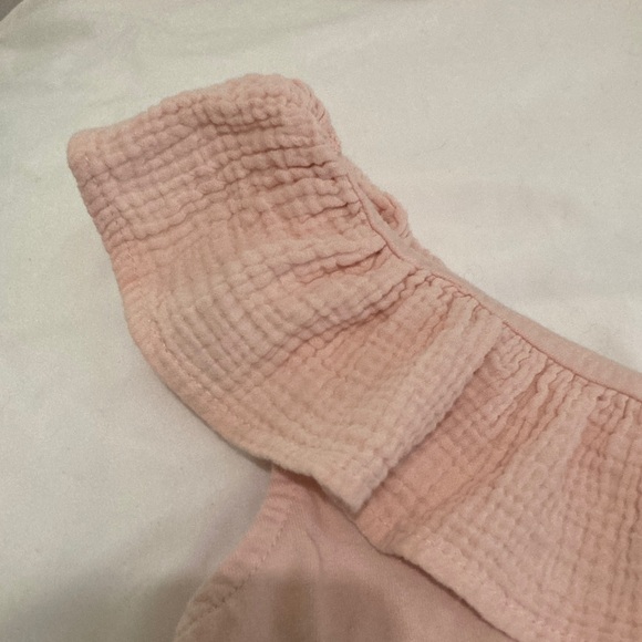 Pink Off-The-Shoulder Ruffled Top - Picture 3 of 14